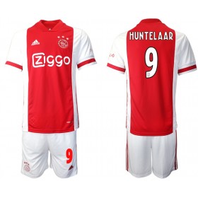 Camisolas de futebol AFC Ajax Klaas-Jan Huntelaar 9 Criança Equipamento Principal 2020/21 Manga Curta